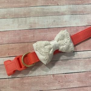 Pink Doggy Bowtie Collar !!!!! Beautiful Pink 🎀